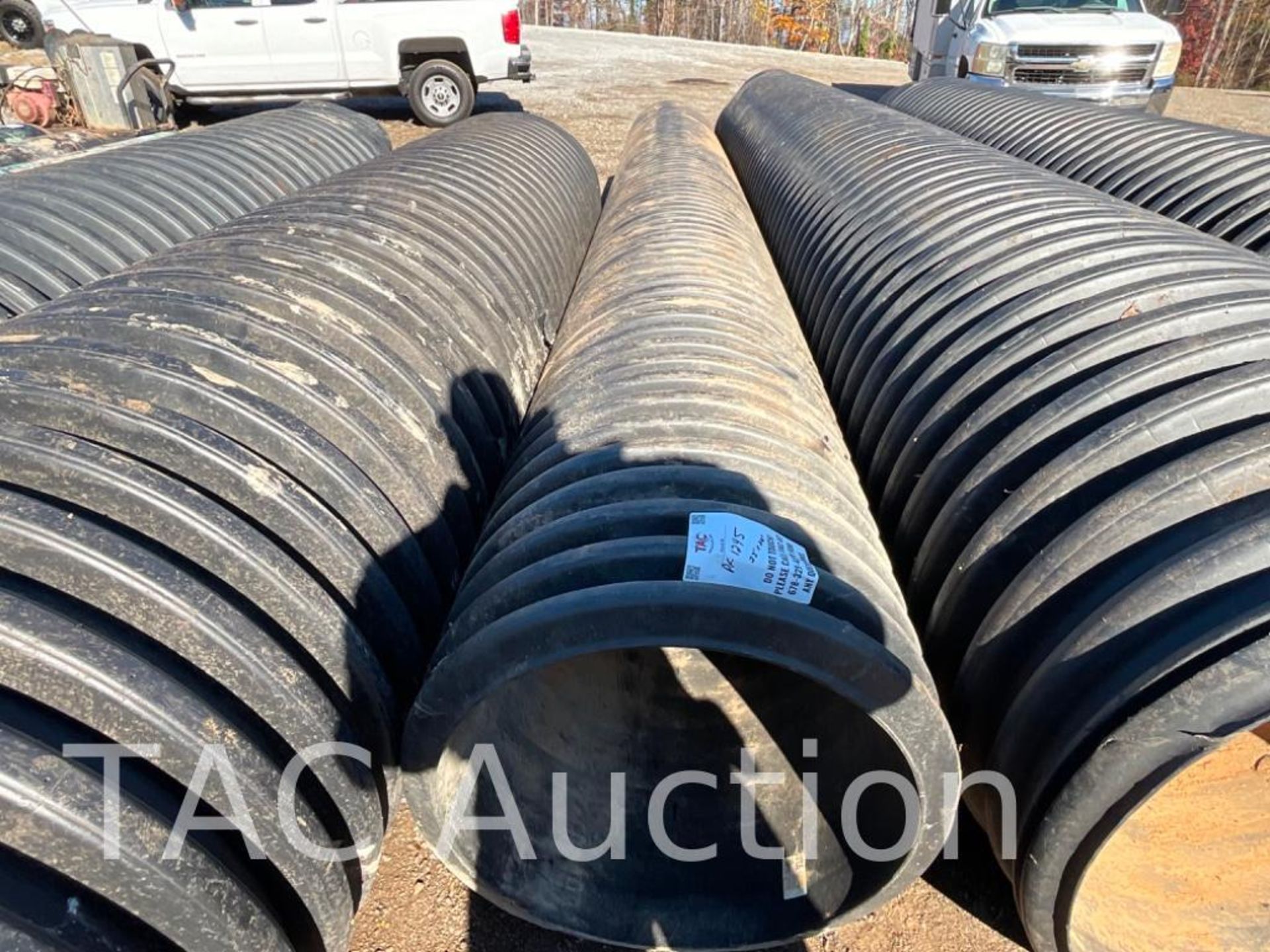 20ft Corrugated Plastic Pipe - Image 3 of 5
