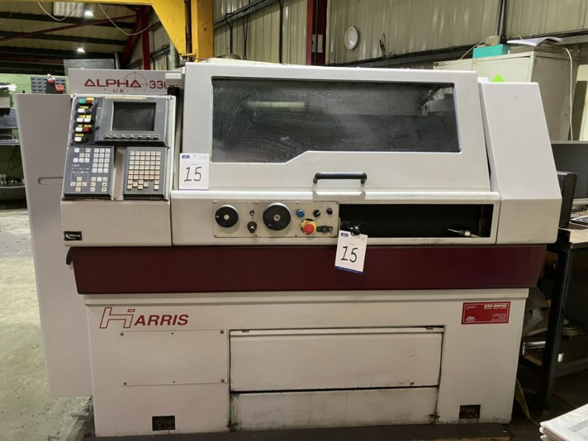 Harrison Alpha 330S CNC lathe (2001) - Image 2 of 8