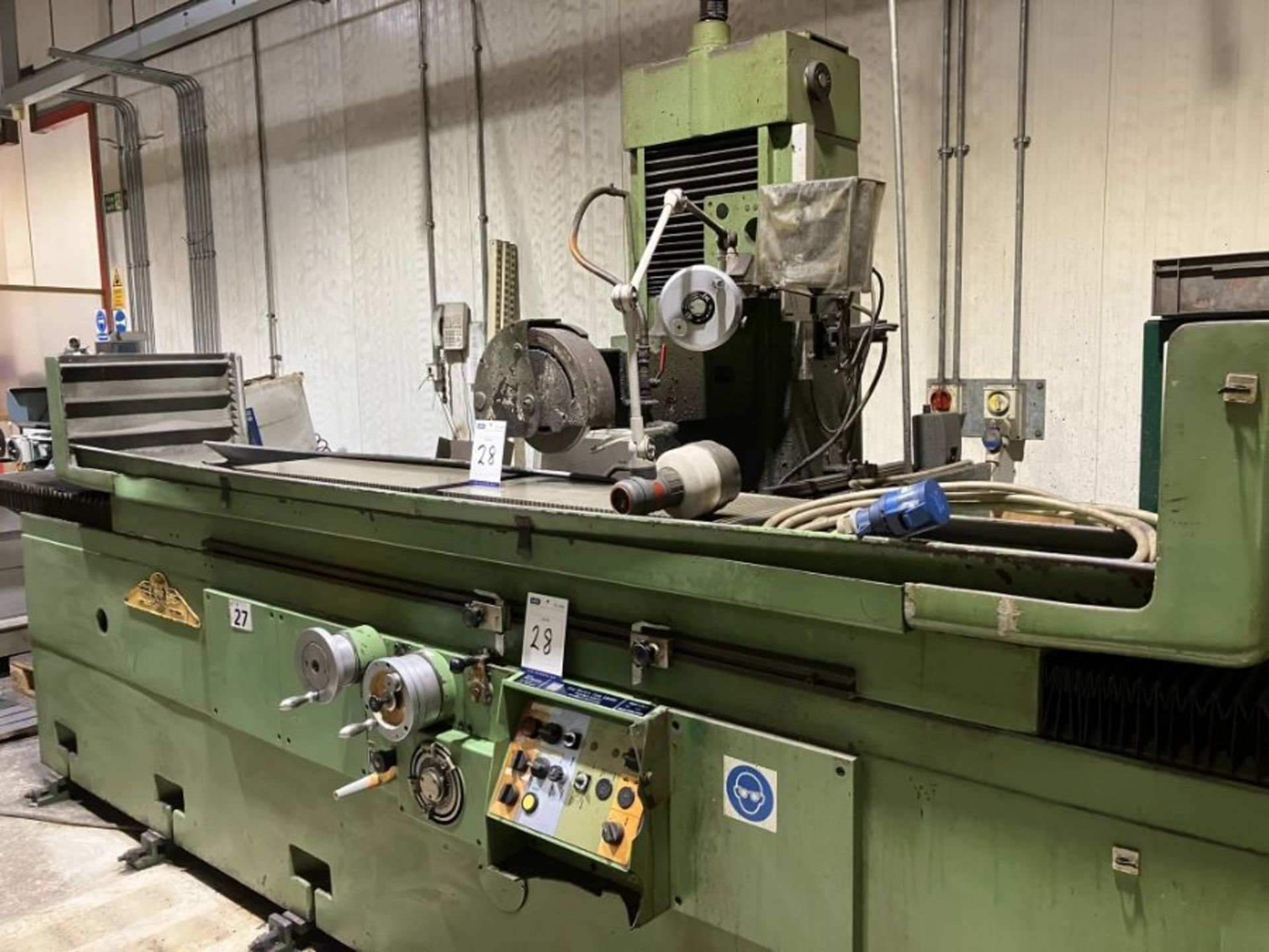 Schliff ELB type SW017 5VAII horizontal surface grinder - Image 4 of 5