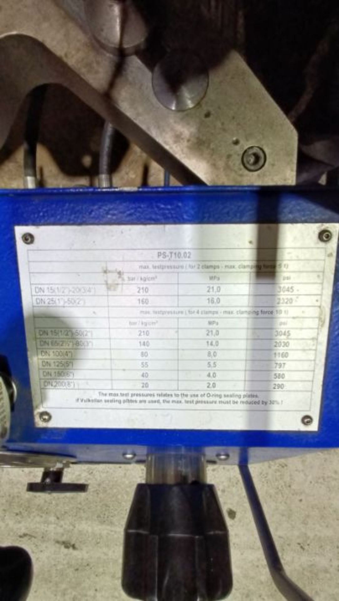 EFCO portable Nitrogen test rig - Image 5 of 5