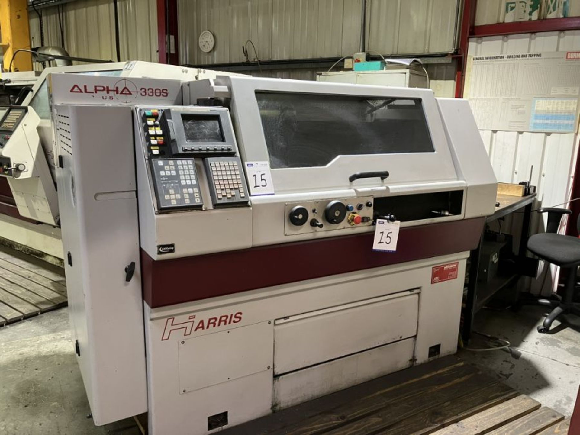 Harrison Alpha 330S CNC lathe (2001)