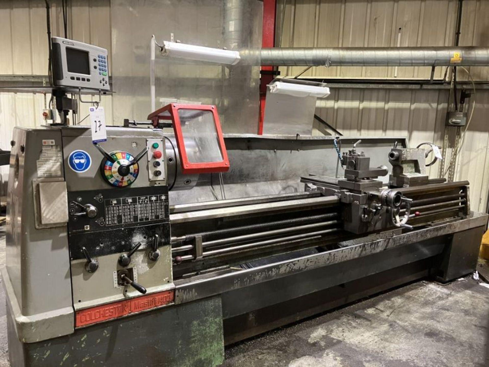 Colchester Mastiff 1400 gap bed manual lathe