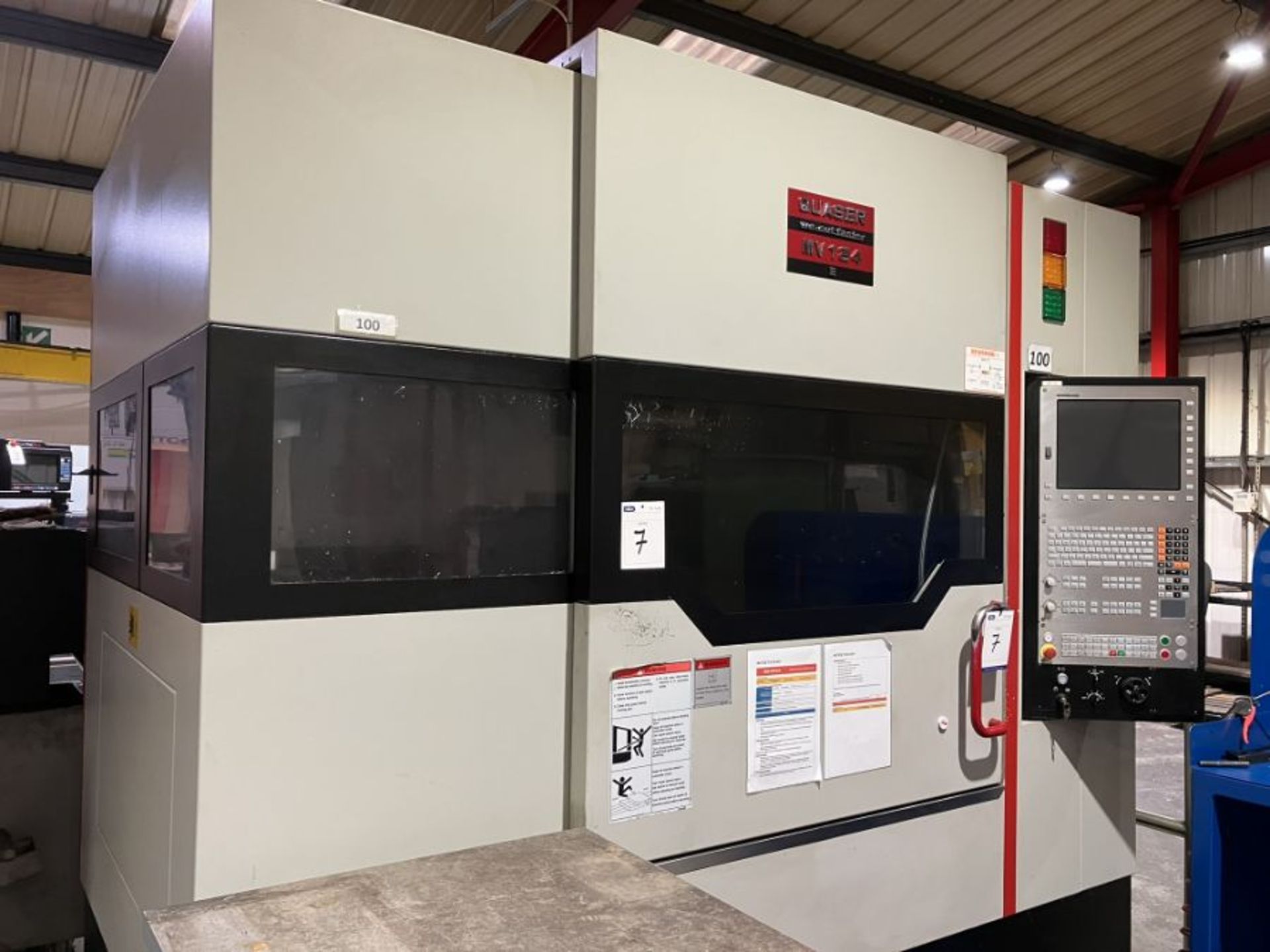 Quaser model MV184 E/12B vertical machining centre (10-2013) - Image 2 of 9