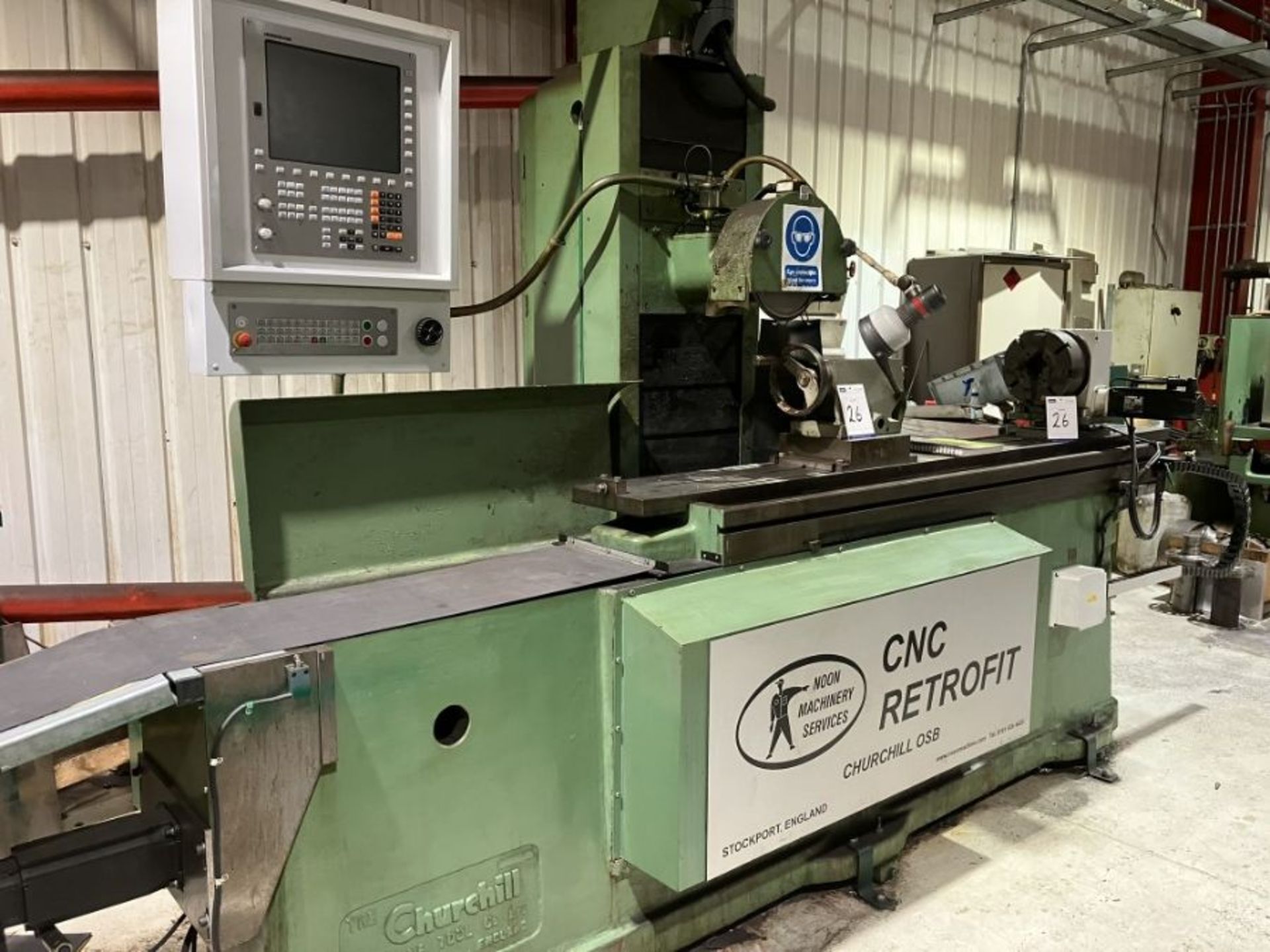 Churchill OSB (Noon CNC retrofit) surface grinder - Image 2 of 7