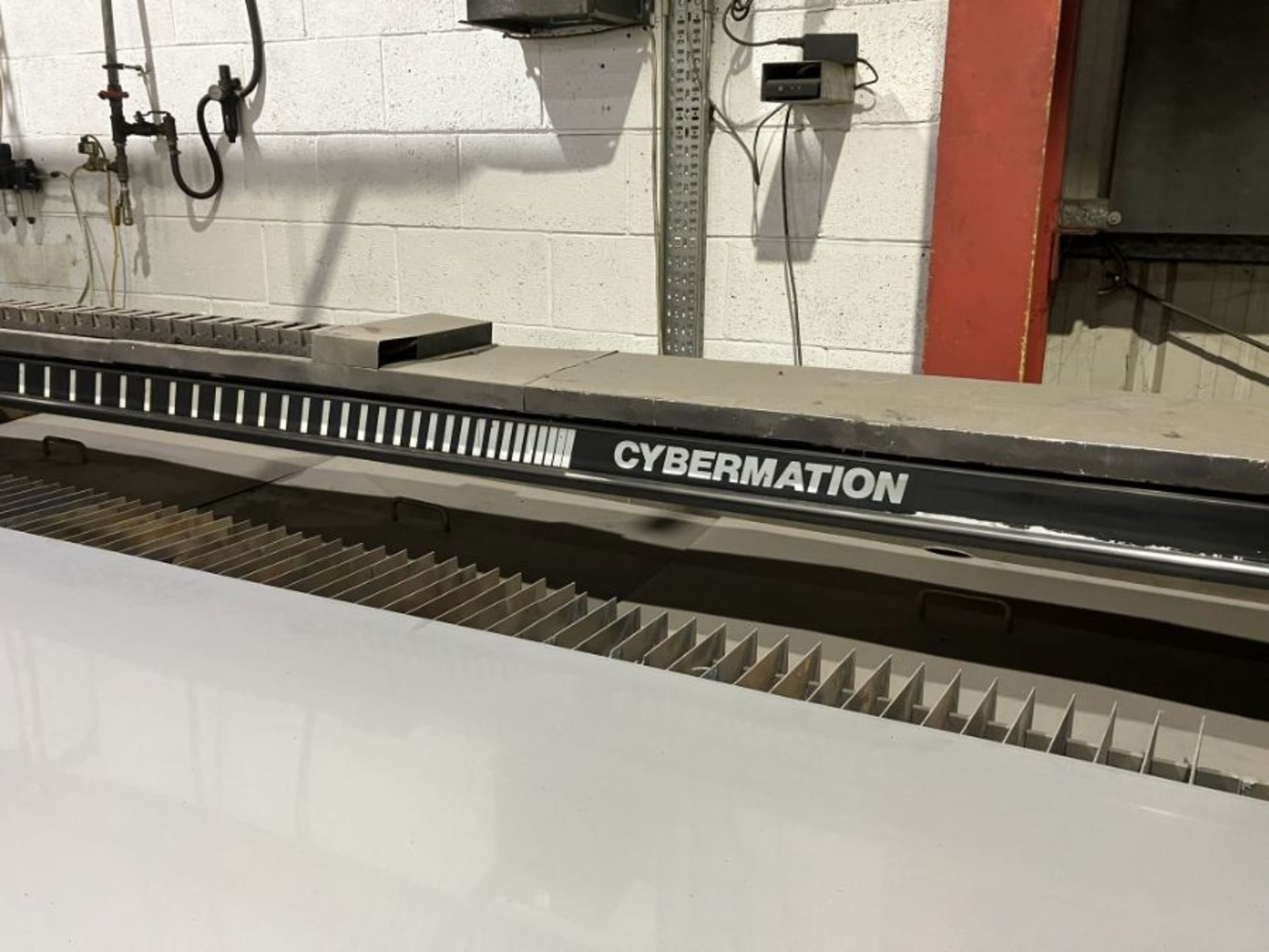 Cybermotion flat bed plasma profile cutter - Image 7 of 9