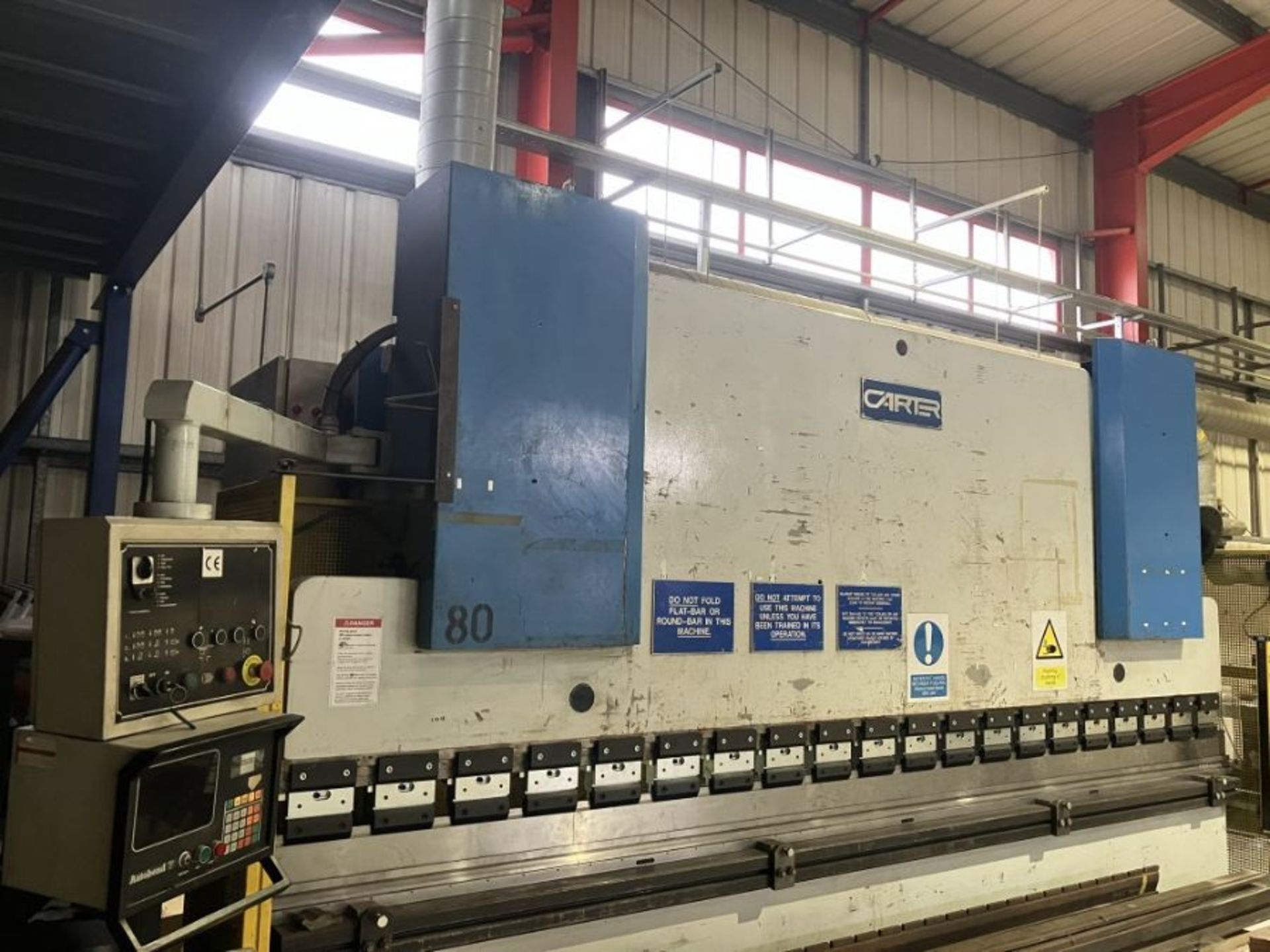 Carter type HAP 40200 downstroking press brake (2000)