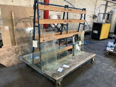 Steel A Frame Glass Trolley (2000 x 1400 x 1900mm approx)