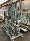 Steel A Frame Glass Stillage (2300 x 950 x 2250mm approx)