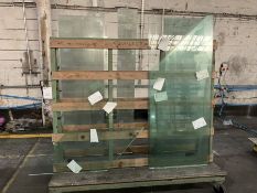 Steel A Frame Glass Trolley (2000 x 1000 x 1900mm approx)