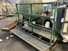 Steel A Frame Glass Trolley (2400 x 1200 x 1700mm approx)