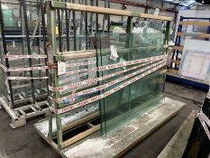 Steel A Frame Glass Trolley (2400 x 1200 x 1700mm approx)