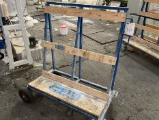 Steel A Frame Glass Trolley (1200 x 700 x 1400mm approx)