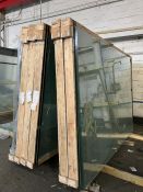 Steel A Frame Sheet Glass Rack (1900 x 1000 x 2600mm approx)