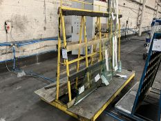 Steel A Frame Glass Stillage (2400 x 1200 x 1800mm approx)