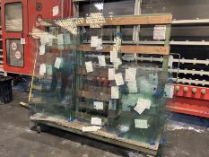 Steel A Frame Glass Trolley (2000 x 1000 x 1850mm approx)