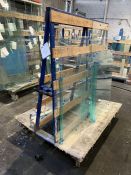 Steel A Frame Glass Trolley (1600 x 1100 x 1700mm approx)