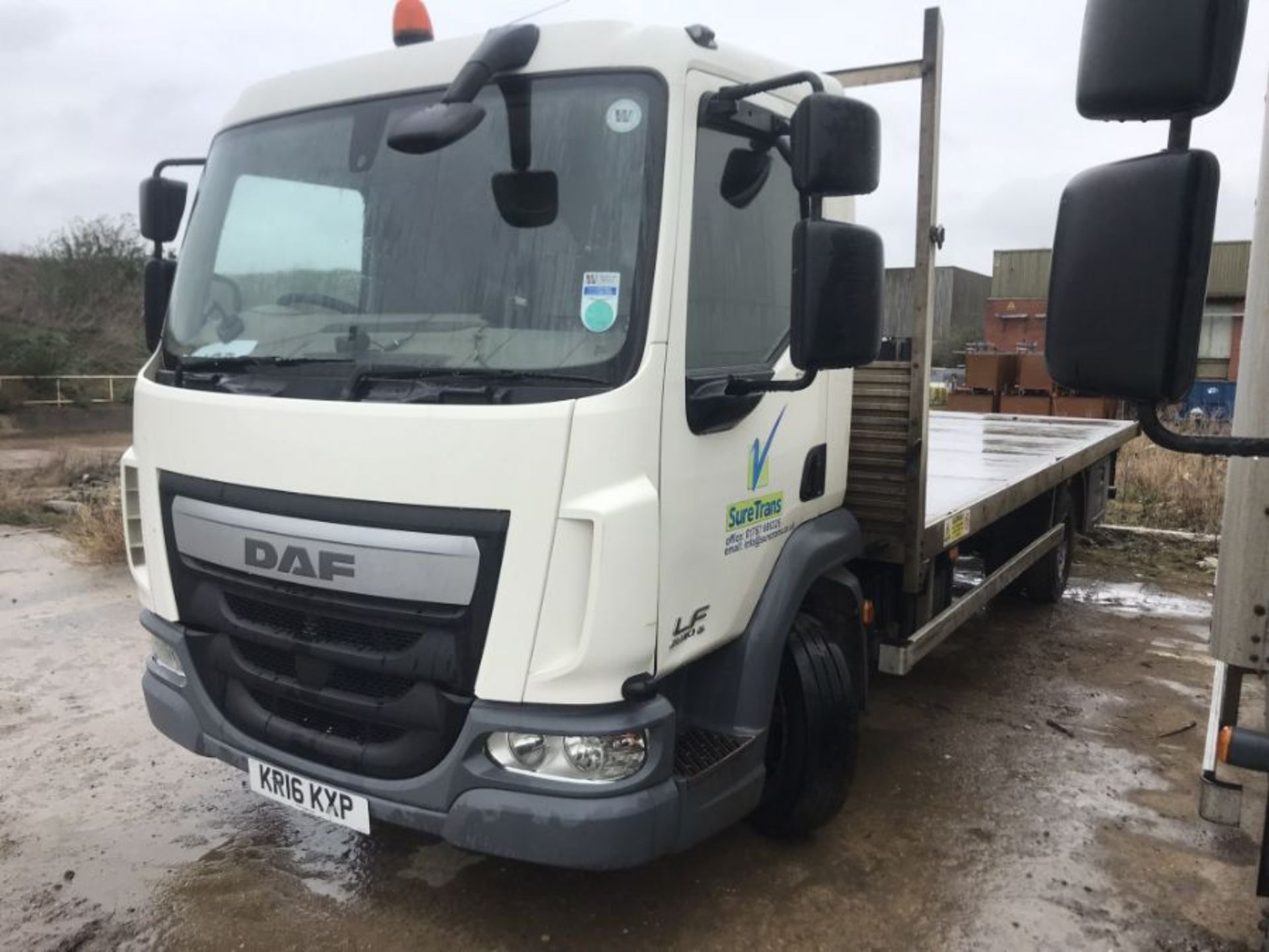 DAF LF 150 Euro 6 7.5t flatbed (KR16 KXP) - Image 2 of 12