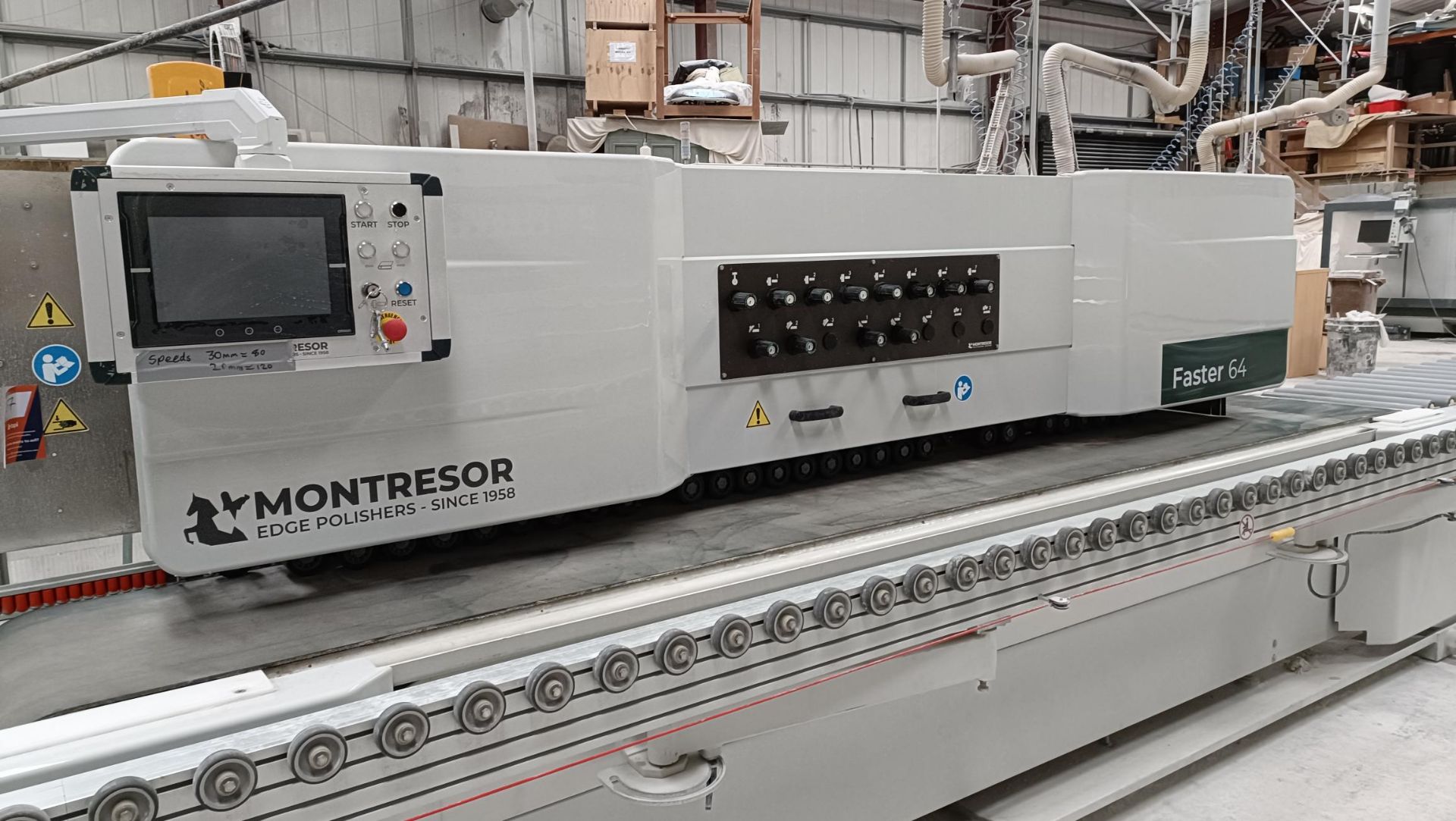 Montresor Faster 64 horizontal edge polisher (2021) - Image 3 of 15