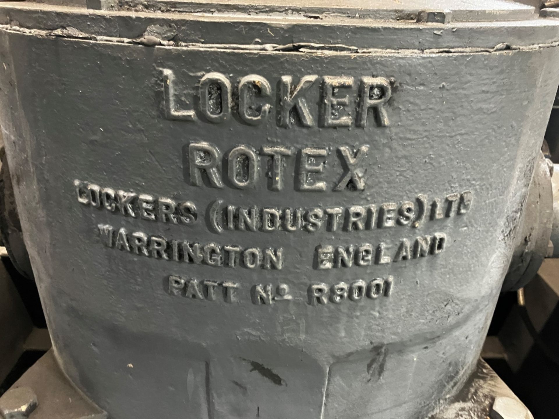 Locker Rotex type 803A single deck screen - Image 3 of 7