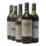 5 bottles Mixed Bordeaux