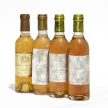 4 half-bottles Mixed Sauternes