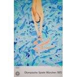 David Hockney (British 1937-), 'Olympische Spiele München', 1972