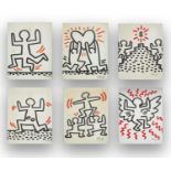 Keith Haring (American 1958-1990), 'Bayer Suite', 1982