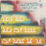 Ben Eine (British 1970-), 'Fresh Shit/Free Shit (Stencil)', 2019