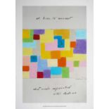 Etel Adnan (Lebanese 1925-2021), 'We Have To Reconnect What Words Separated', 2021