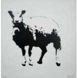 Blek Le Rat (French 1951-), 'Sheep', 2006