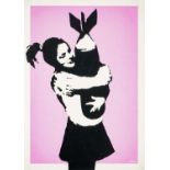 Banksy (British 1974-), 'Bomb Hugger', 2003