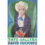 David Hockney (British 1937-), 'My Mother Bridlington', 1988