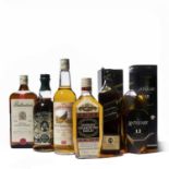 6 bottles Mixed Blended Scotch Whisky