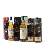 6 bottles Mixes Blended Scotch