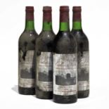 4 bottles 1966 Ch Calon-Segur