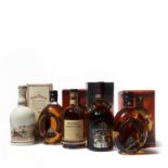 5 bottles Mixed Blended Scotch Whisky