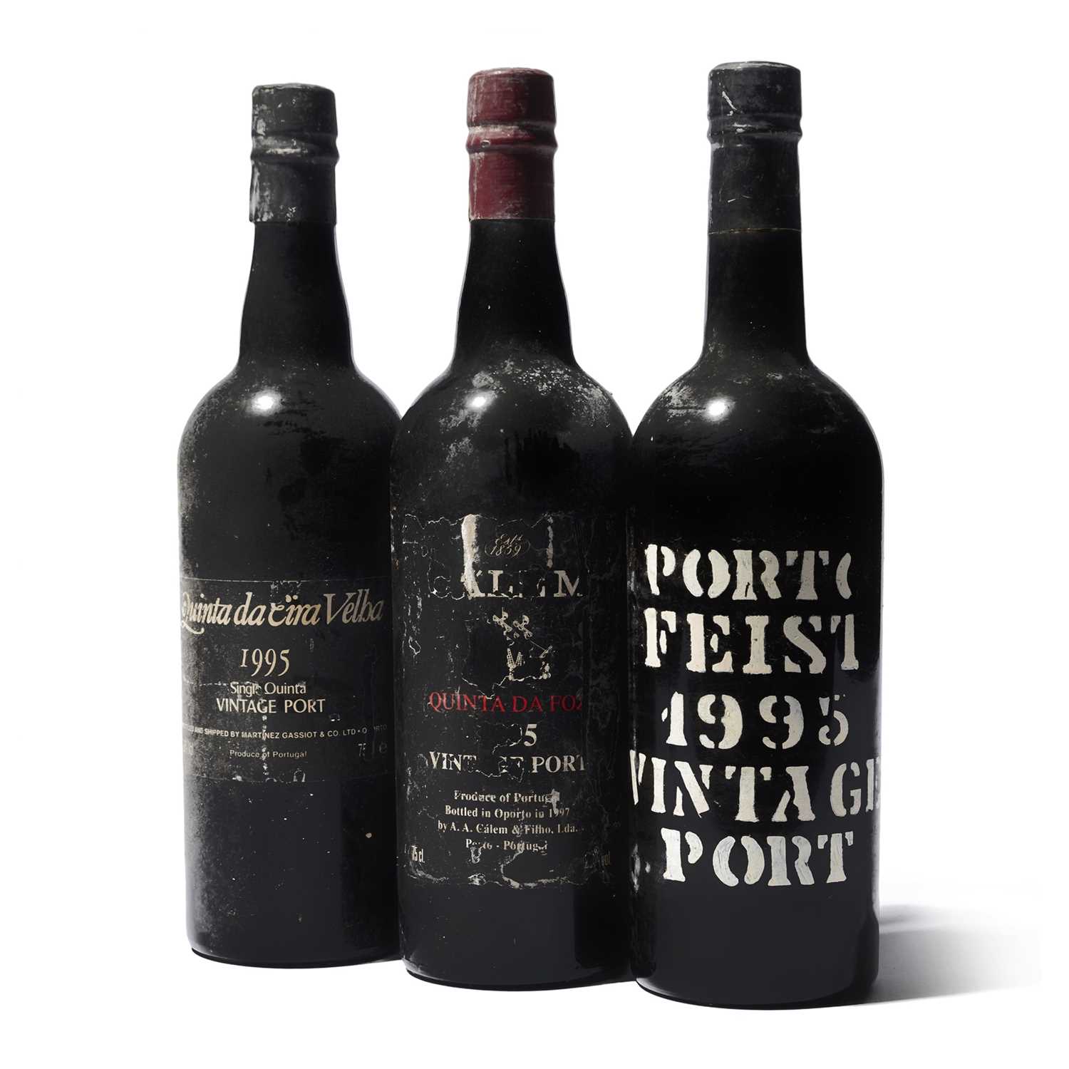 12 bottles Mixed 1995 Vintage Port