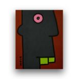 Thierry Noir (French 1958-), 'My Dentist Advised Me To Use A Different Toothpaste', 2020