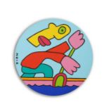 Thierry Noir (French 1958-), 'Canoe Sprint', 2020