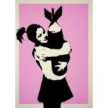 Banksy (British 1974-), 'Bomb Hugger', 2003