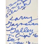 Cy Twombly (American 1928-2011), 'Three Notes from Salalah Poster', 2008