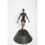 Hajime Sorayama (Japanese 1947-), Sexy Robot Floating (Bronze/Black)', 2020