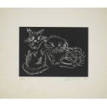 Ai Weiwei (Chinese 1957-), 'Cats (Black)', 2022