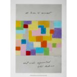 Etel Adnan (Lebanese 1925-2021), 'We Have To Reconnect What Words Separated', 2021