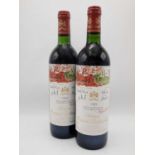 2 bottles 1989 Ch Mouton-Rothschild