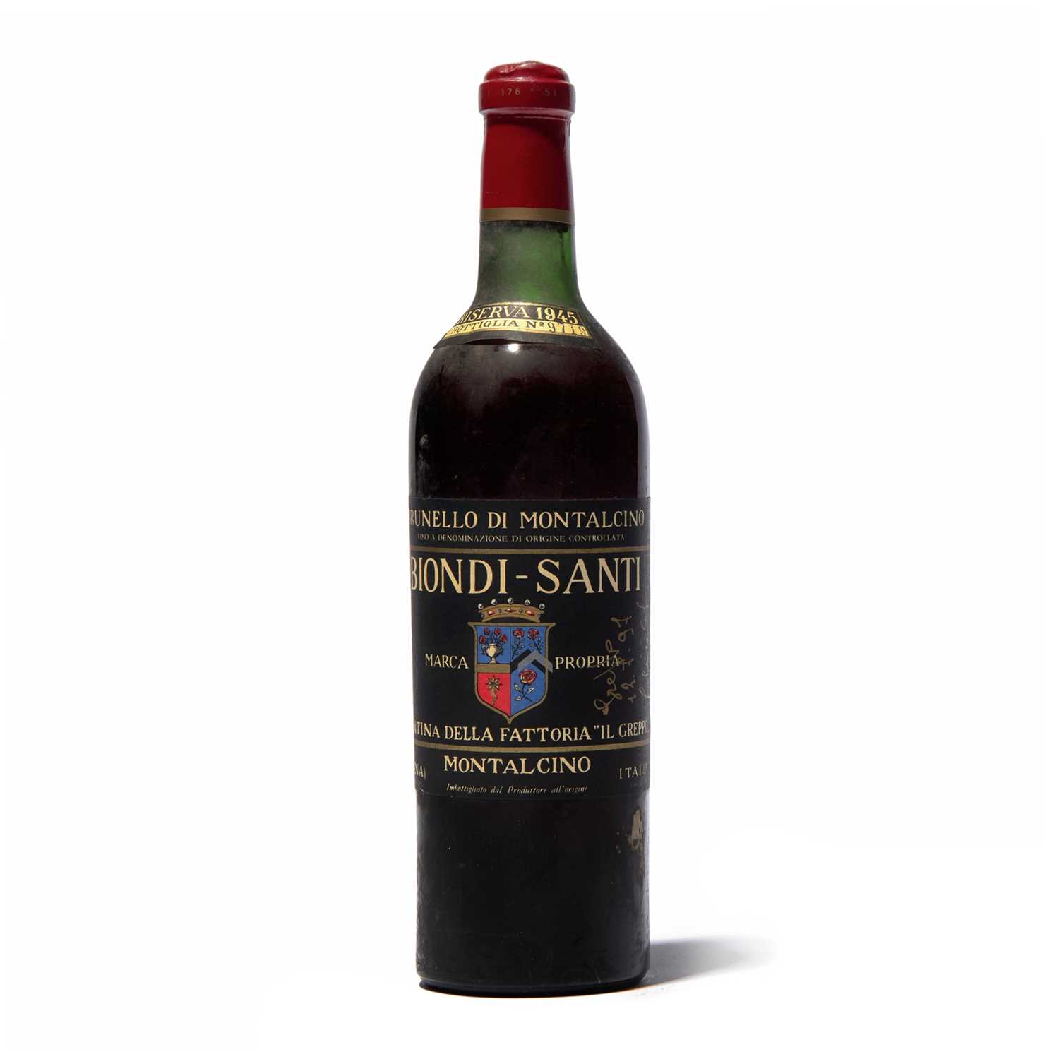 1 bottle 1945 Brunello di Montalcino Riserva Biondi-Santi