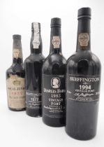 4 bottles Mixed Vintage Port