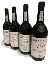 12 bottles 1977 Graham