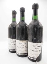 12 bottles 1970 Taylor