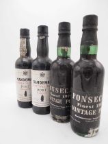 12 half-bottles Vintage Port